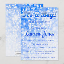 It's a Boy Baby Shower Invitation