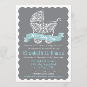 It's a Boy Baby Shower Invitation