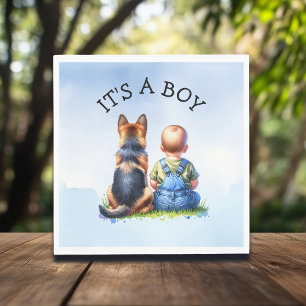 It's a Boy!    Baby Shower Napkin
