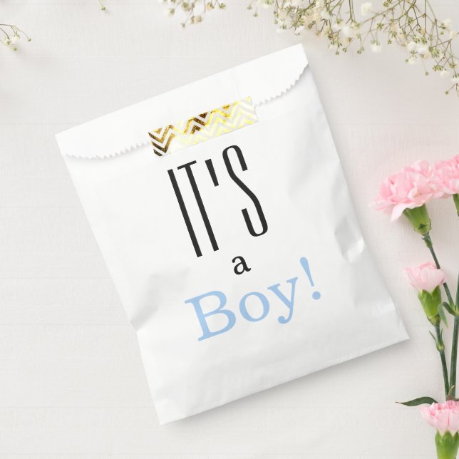 It's a Boy! Baby Shower Party Favour Bag (Sealed)