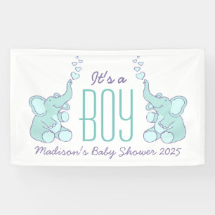 Its a boy baby shower signage banner