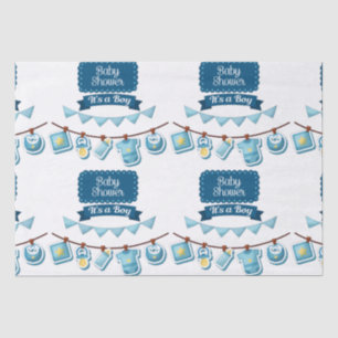 It's A Boy Baby Shower Tissue Paper