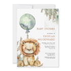 It's A Boy Balloon Lion Baby Shower