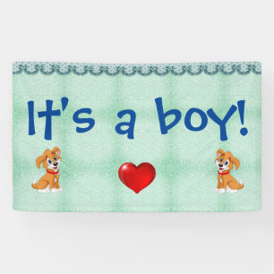 It's a boy! banner
