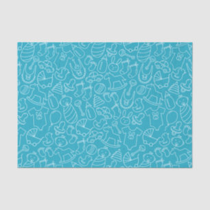 It's a Boy Blue Baby Shower Tissue Paper