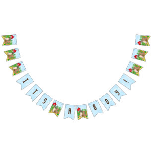 It's a Boy   Boy's Baby Shower  Bunting