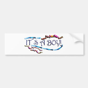 Its a Boy Bumper Sticker