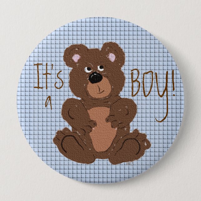 It's a Boy Button (Front)