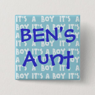 It's A Boy Button