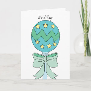 It's A Boy Card