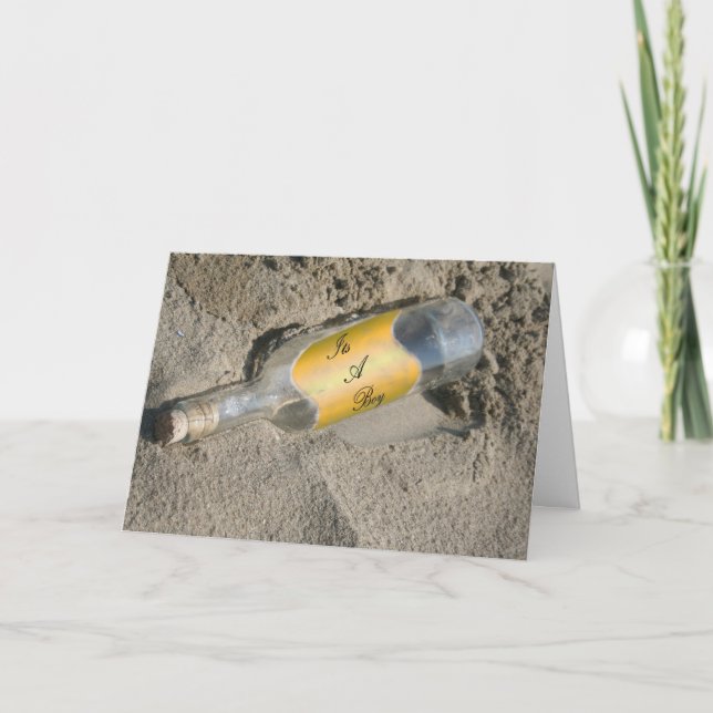 Its a boy card (Front)