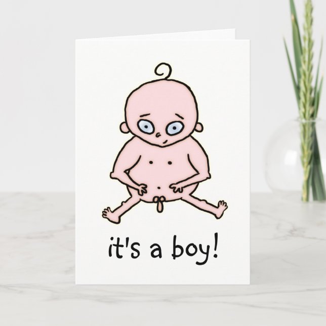 It's a Boy! Card (Front)