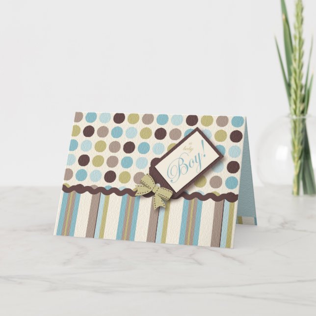 It's A Boy! Card (Front)