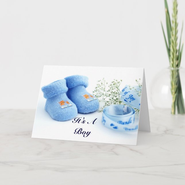 It's A Boy Card (Front)