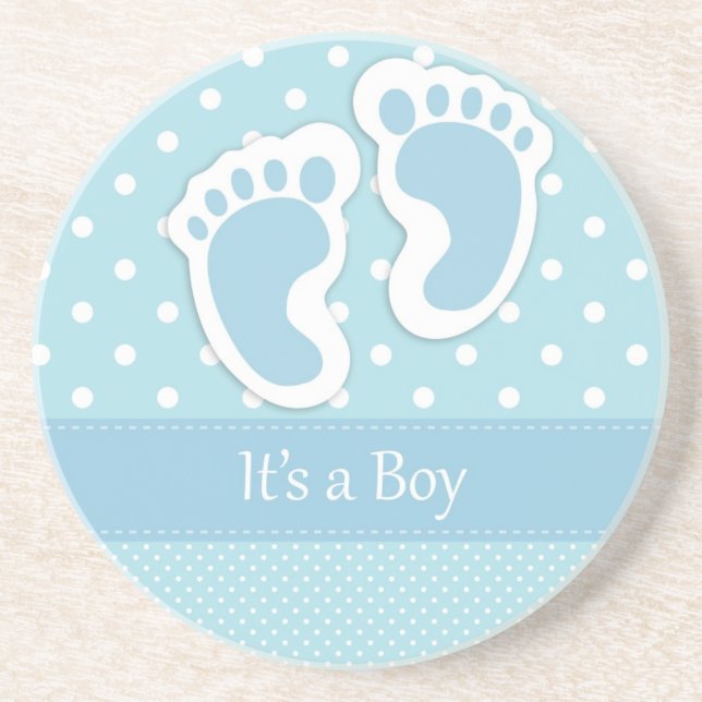 It's A Boy Coaster (Front)