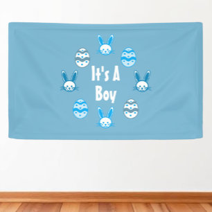 It's a Boy Easter Banner