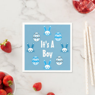 It's a Boy Easter Napkin