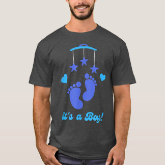 It's a Boy Gender Reveal Motherhood Fertility Blue T-Shirt