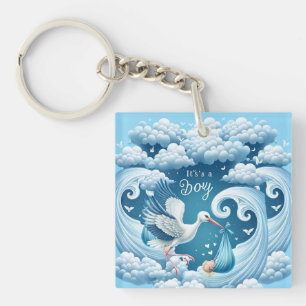 IT'S A BOY KEYCHAIN