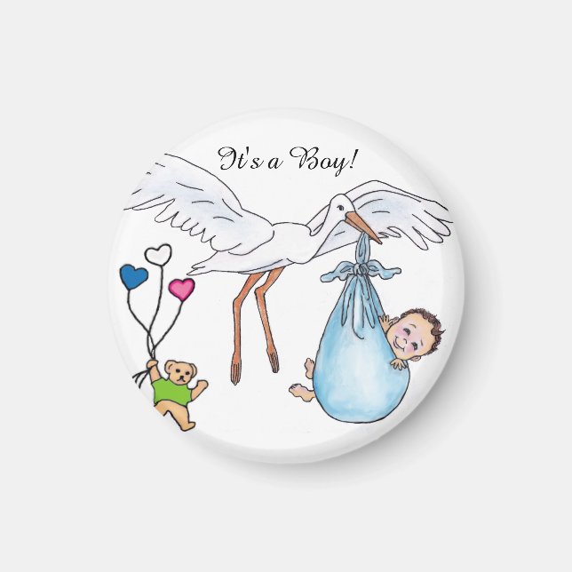 It's a Boy! Magnet (Front)