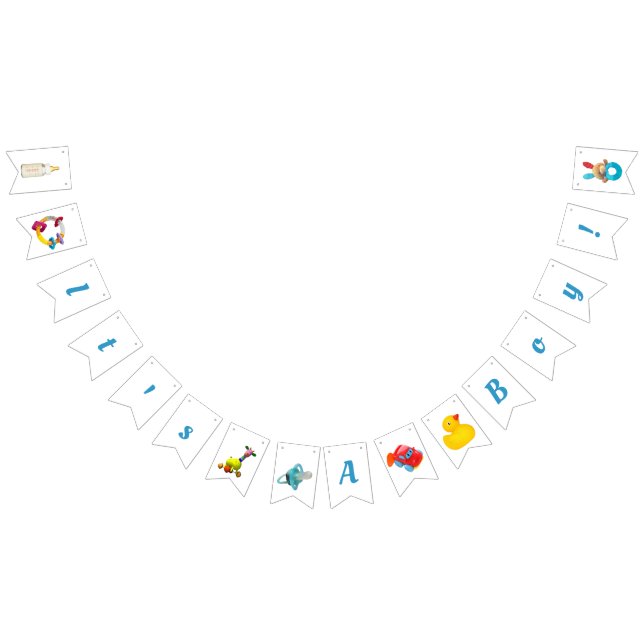 It's a Boy! Mandala in deep pink Bunting Bunting Bunting (All)