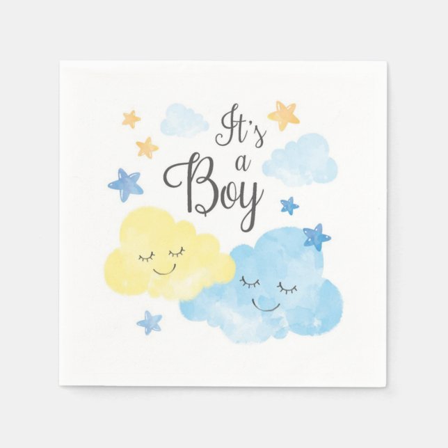 It's a Boy Napkin (Front)