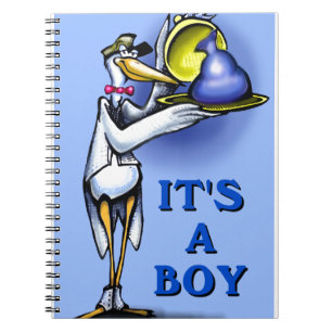It's a boy notebook