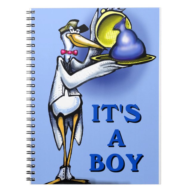 It's a boy notebook (Front)