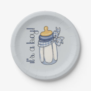 It's a Boy Paper Plate