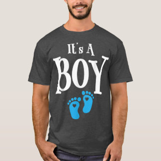 It's a Boy Pregnancy Announcement Baby Gender Reve T-Shirt