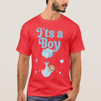 It's a Boy Pregnancy announcement Gender reveal Id T-Shirt