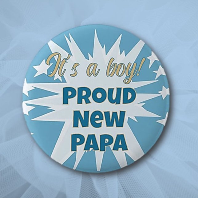 It's a boy! Proud Papa Button (Creator Uploaded)