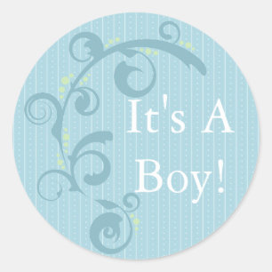 It's A Boy Sticker