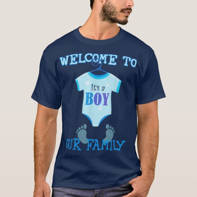 Its A Boy t shirtBaby Shower party tshirt new (Front)