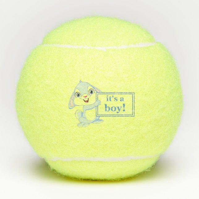 It's a Boy Tennis Balls (Front)