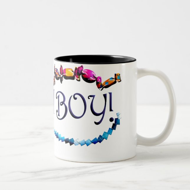 Its a Boy Two-Tone Coffee Mug (Right)