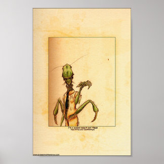 It's a buggy world out there poster