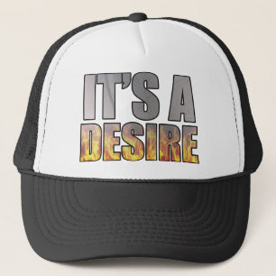 It's A Burning Desire Volleyball Trucker Hat
