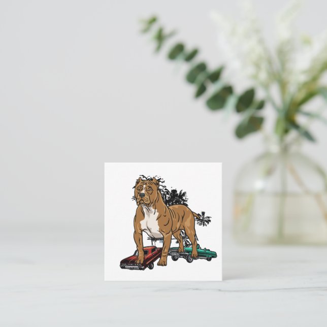 It's A Cali Thing Square Business Card (Standing Front)