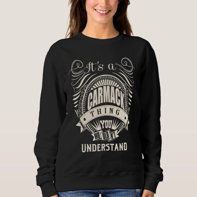 It's a CARMACK thing you wouldn't understand   Sweatshirt (Front)