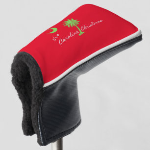 It's A Carolina Christmas South Carolina Holiday  Golf Head Cover