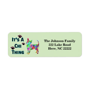It's A Chi Thing Return Address Labels