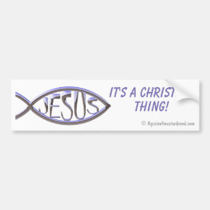 It's A Christian Thing Bumper Sticker