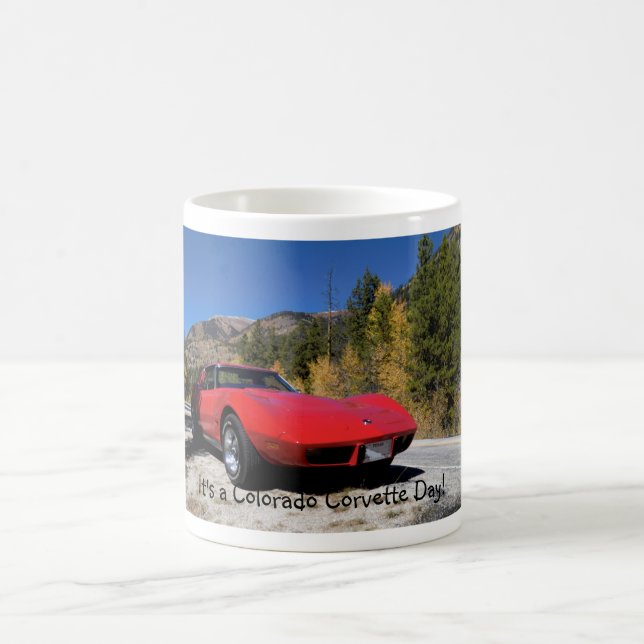 It's a Colorado Corvette Day Mug (Center)