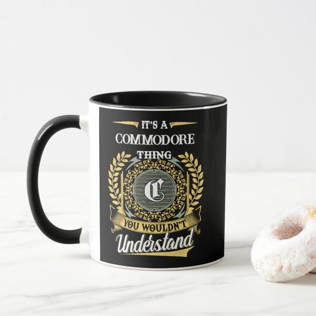 It's a COMMODORE Thing You Wouldn't Understand Mug (With Donut)