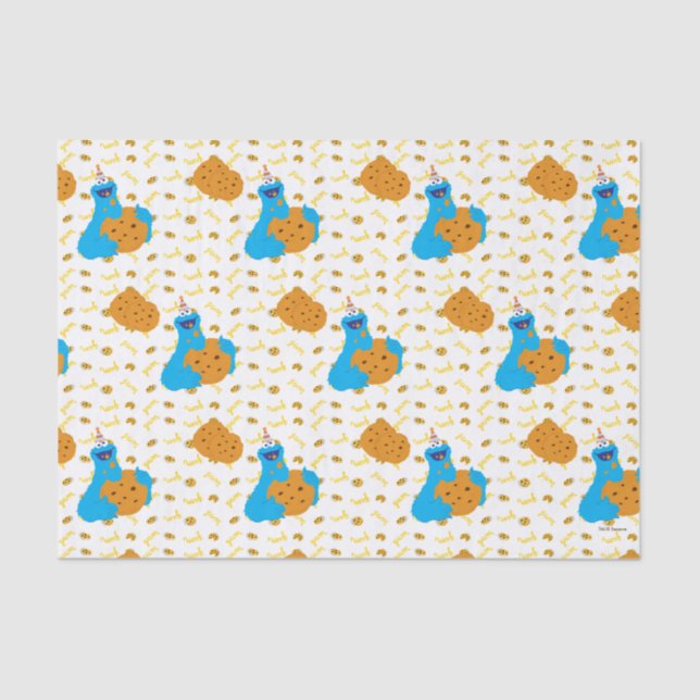 It's a Cookie Party Pattern Tissue Paper (Front)