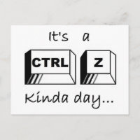 It's a Ctrl-Z Kinda Day