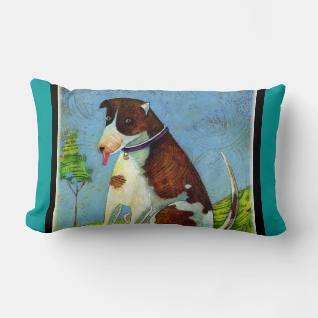 Its a Dogs Life Throw Pillows (Front)