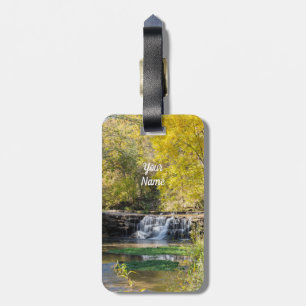 It's A Dogwood Waterfall Luggage Tag