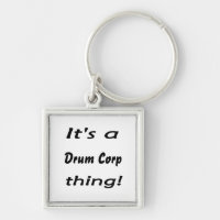 It's a drum corp thing!
